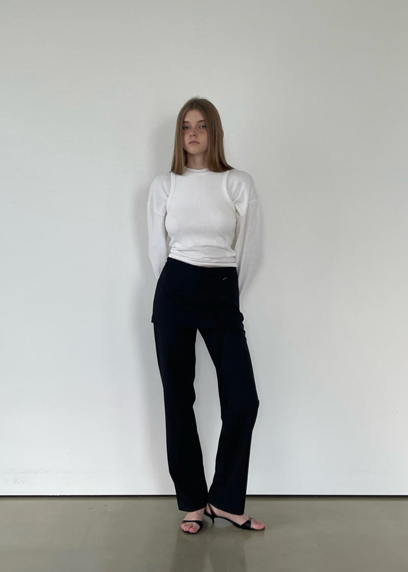 Another Avenue - Korean Women Fashion - #momslook - Pie Skirt Pants - 9