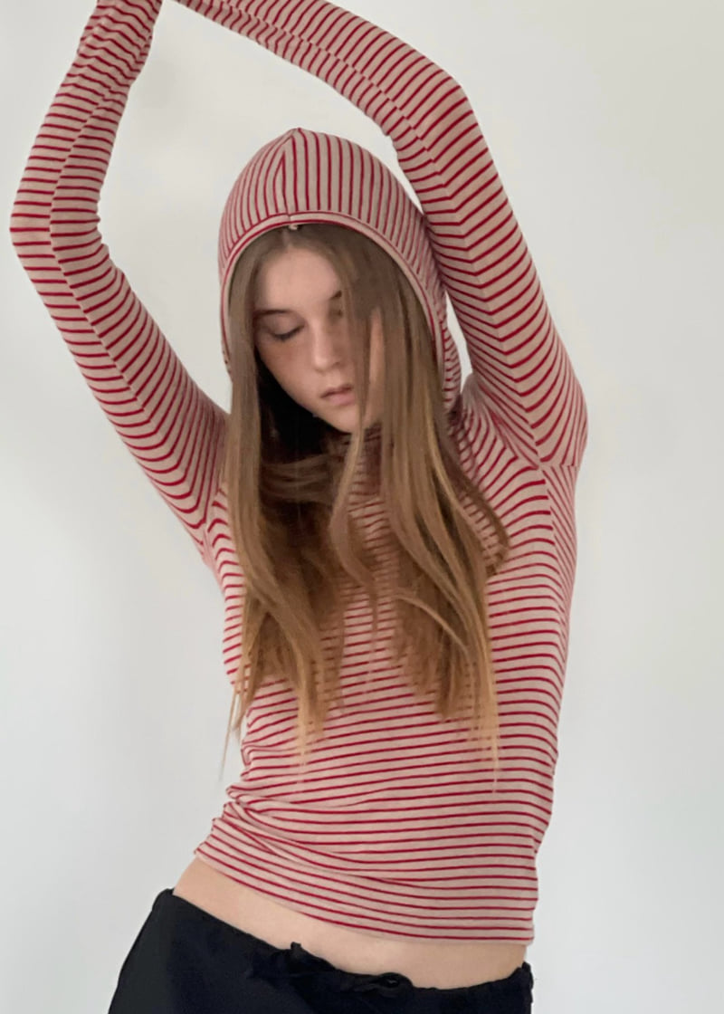 Another Avenue - Korean Women Fashion - #momslook - Merry Balaclava Hoodie - 12