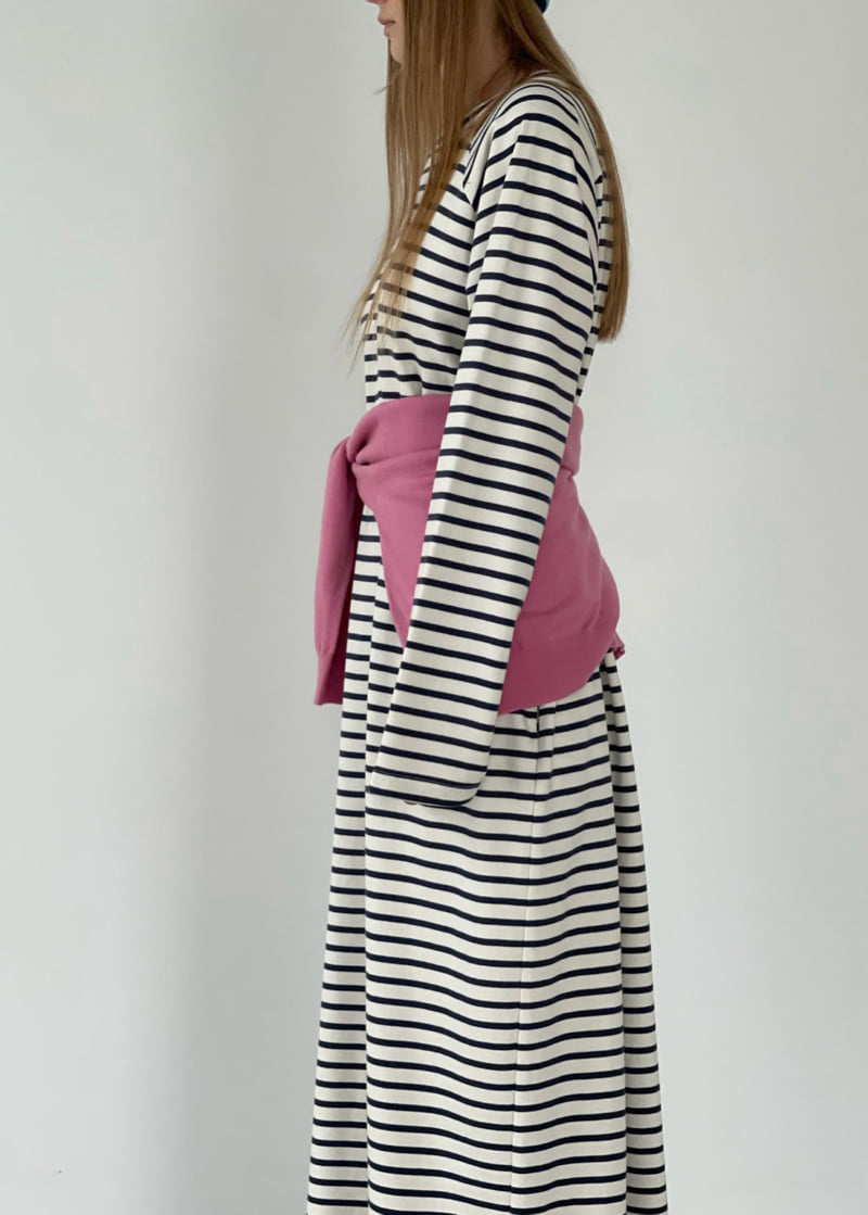 Another Avenue - Korean Women Fashion - #momslook - French Terry Long One-piece - 11