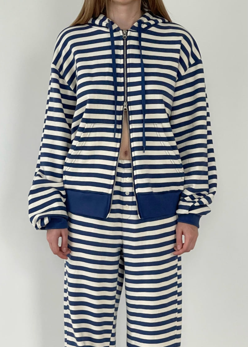 Another Avenue - Korean Women Fashion - #momslook - Stripe Button Pants - 12