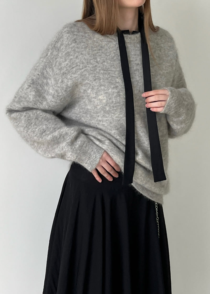 Another Avenue - Korean Women Fashion - #restrostyle - Vivi Alphaca Knit Pullover - 8