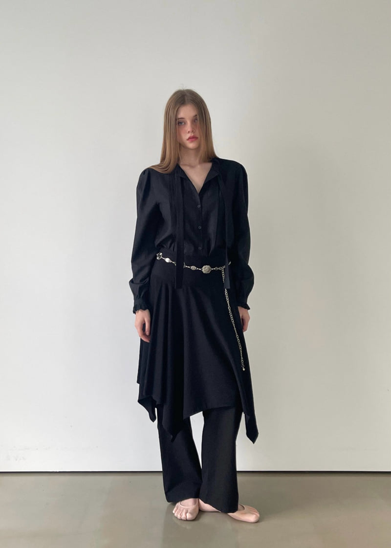 Another Avenue - Korean Women Fashion - #romanticstyle - Birkin Flare Skirt - 12