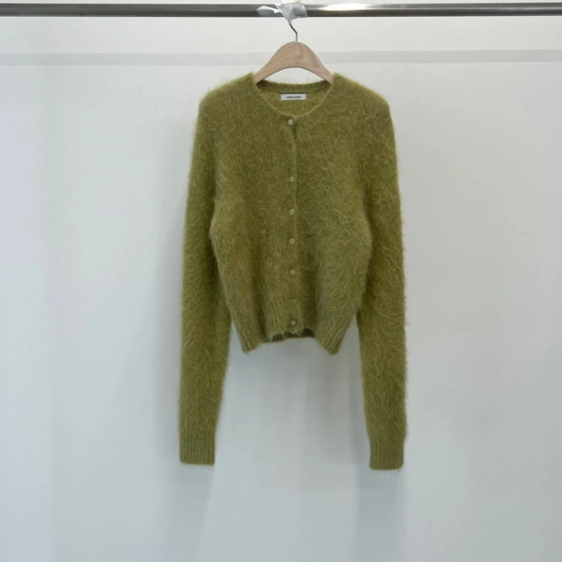 Another Avenue - Korean Women Fashion - #romanticstyle - Alpaca Cardigan - 3