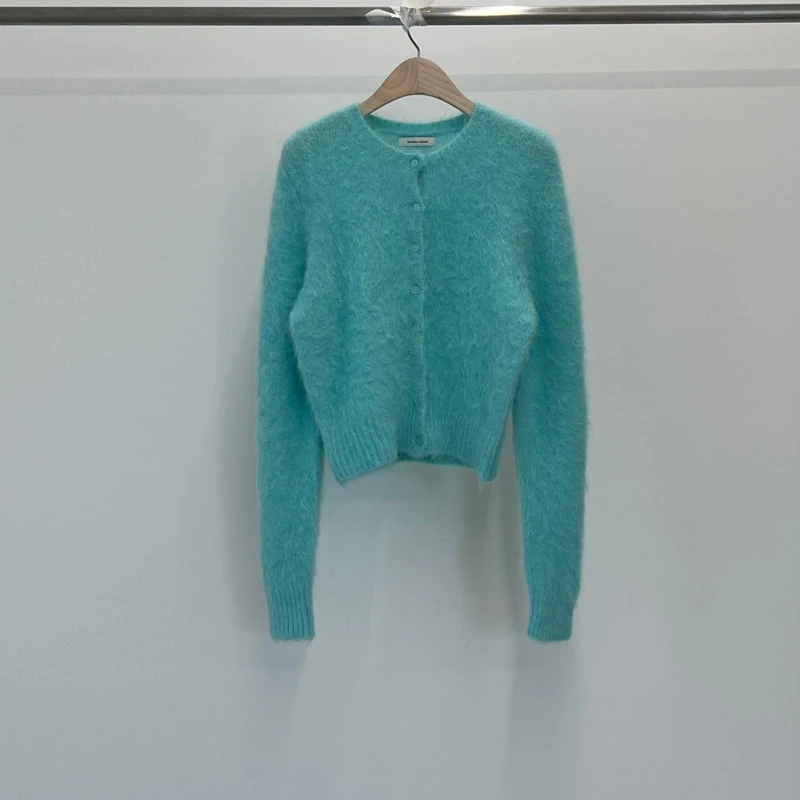 Another Avenue - Korean Women Fashion - #romanticstyle - Alpaca Cardigan - 4