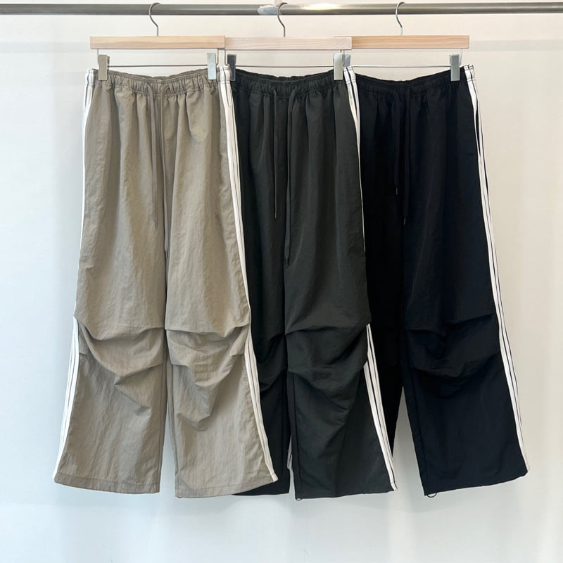 Another Avenue - Korean Women Fashion - #shopsmall - Three-Line Hard Pants
