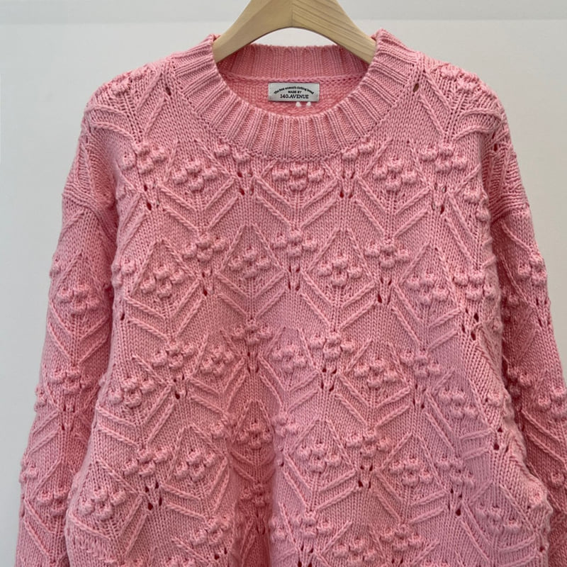 Another Avenue - Korean Women Fashion - #thatsdarling - Pompom Open Knit - 3