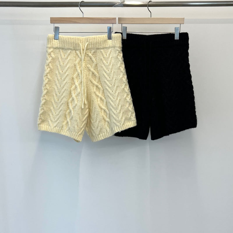 Another Avenue - Korean Women Fashion - #thelittlethings - Wool Cable Knit Shorts