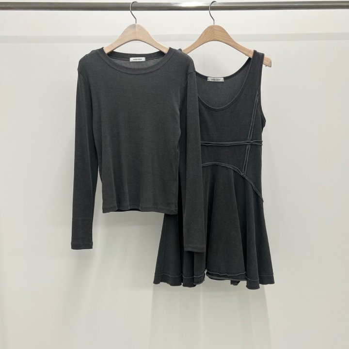 Another Avenue - Korean Women Fashion - #vintageinspired - Pug Round Tee - 11