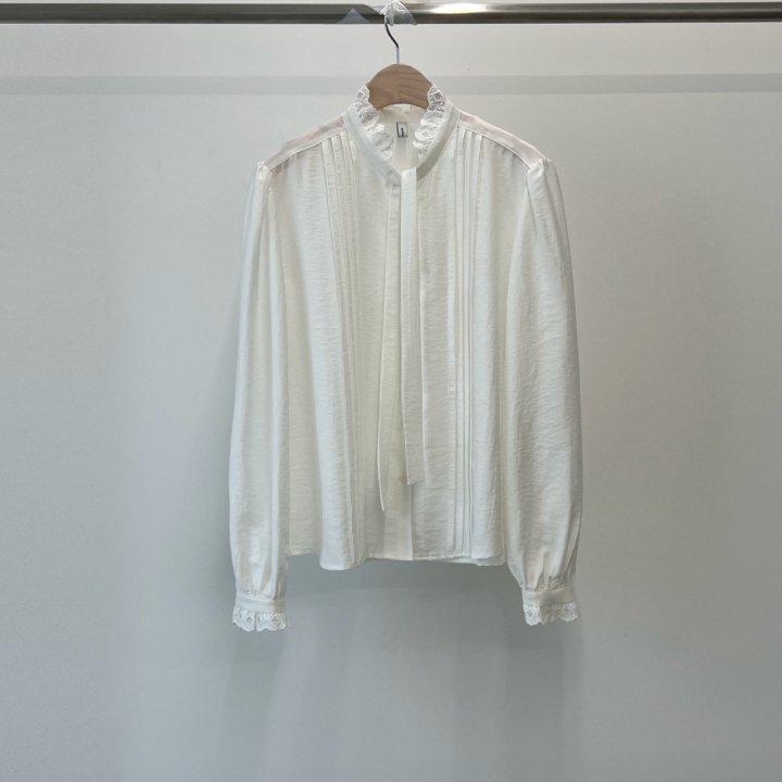 Another Avenue - Korean Women Fashion - #womensfashion - Kochella Tie Blouse - 3