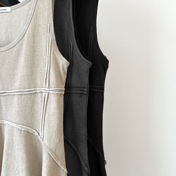 Another Avenue - Korean Women Fashion - #womensfashion - Garment Slit One-piece - 2