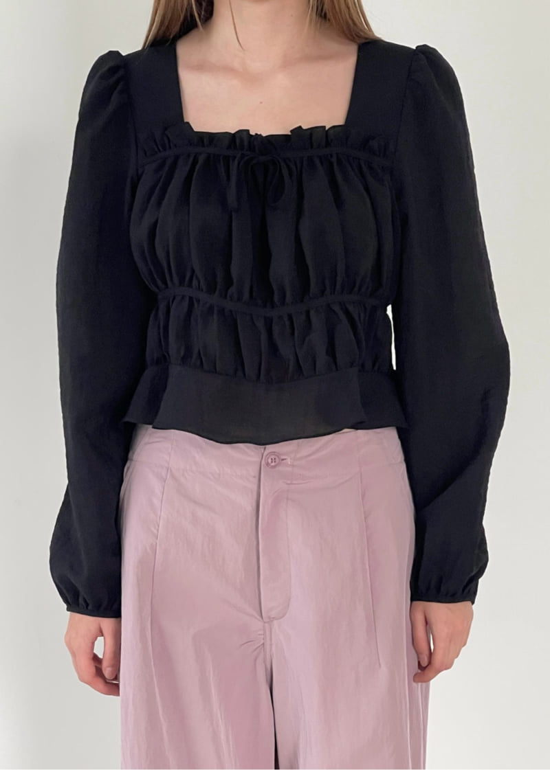 Another Avenue - Korean Women Fashion - #womensfashion - Ludy Shirring Blouse - 12