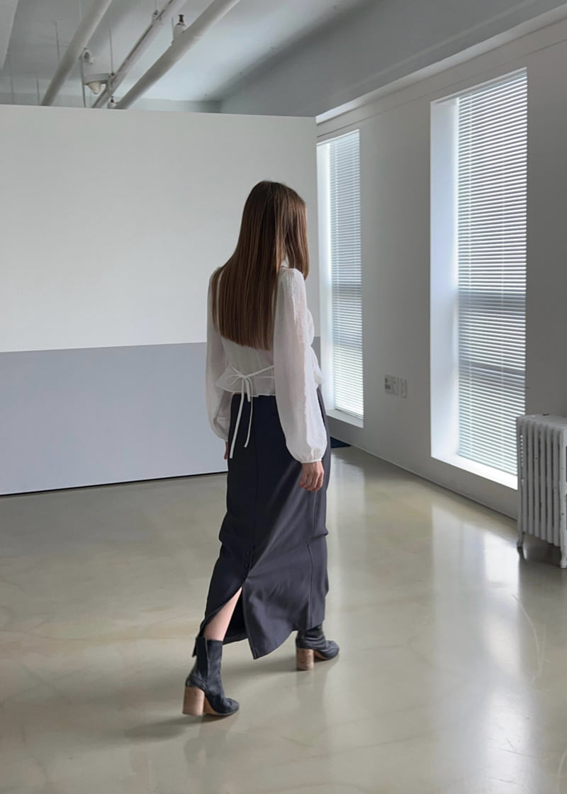 Another Avenue - Korean Women Fashion - #womensfashion - Tunnel Long Skirt - 6