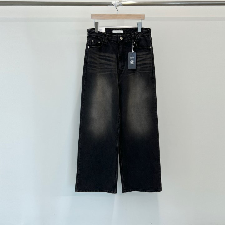 Another Avenue - Korean Women Fashion - #womensfashion - Plain Washing Denim Pants