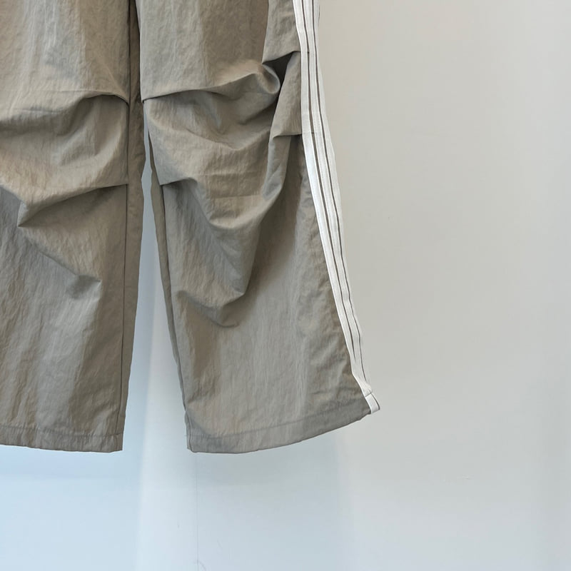 Another Avenue - Korean Women Fashion - #womensfashion - Three-Line Hard Pants - 5