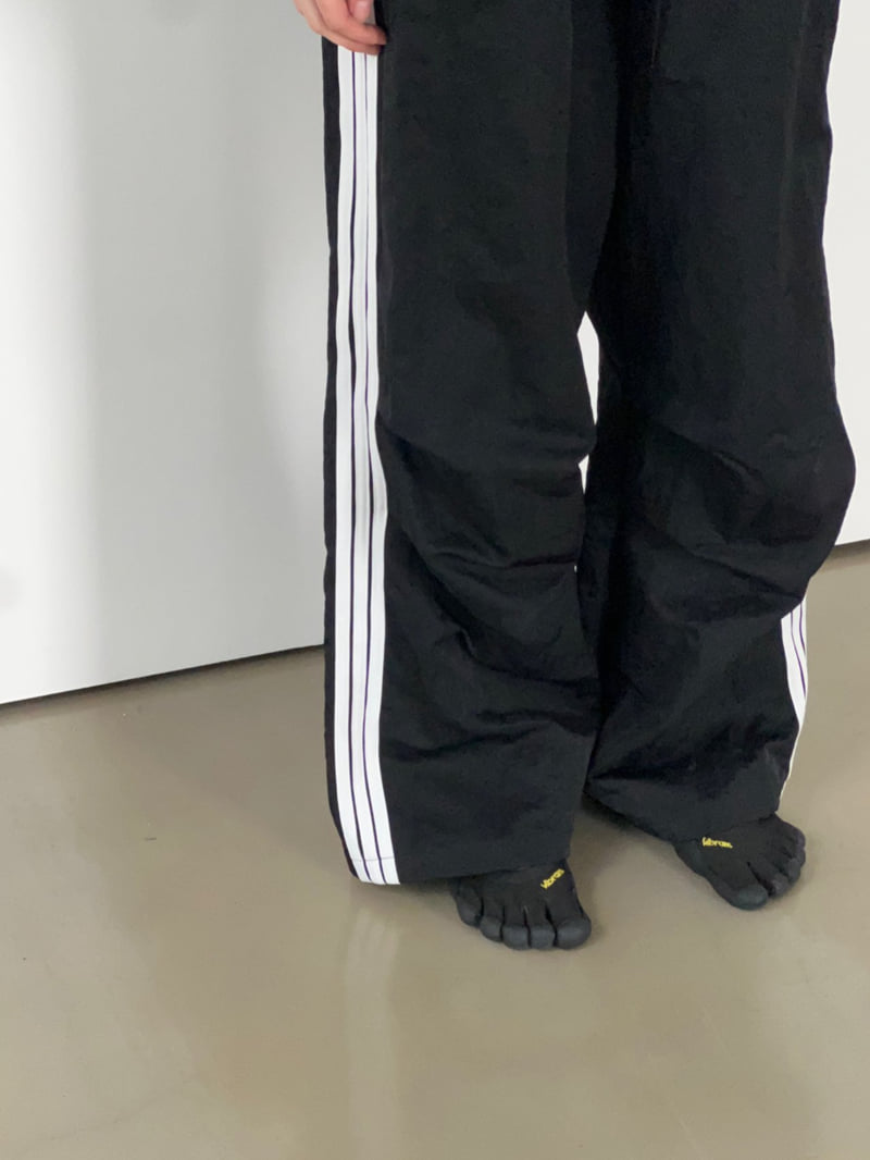 Another Avenue - Korean Women Fashion - #womensfashion - Three-Line Hard Pants - 9