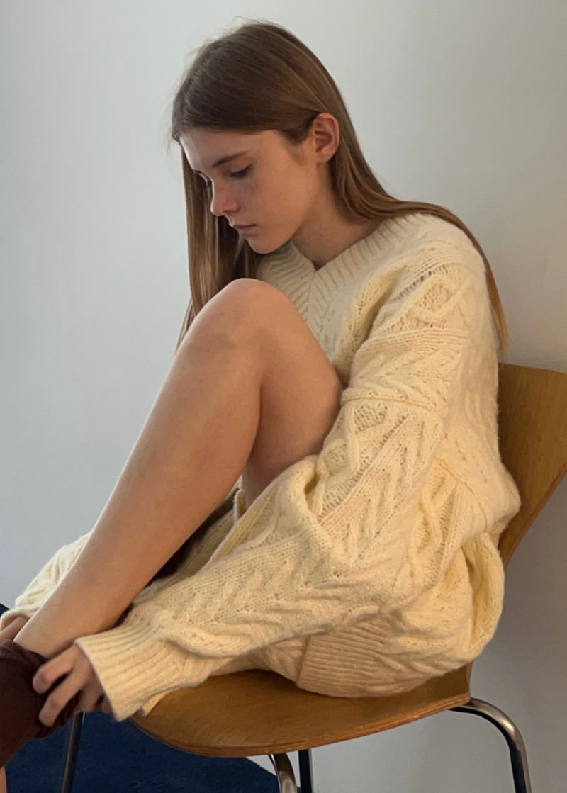 Another Avenue - Korean Women Fashion - #womensfashion - Wool Cable Knit Shorts - 11