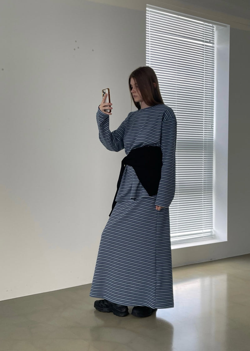 Another Avenue - Korean Women Fashion - #womensfashion - Tether Peach Long Skirt - 5