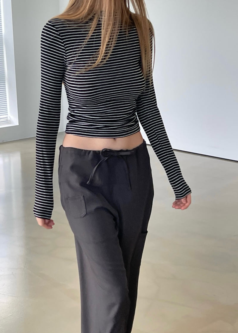 Another Avenue - Korean Women Fashion - #womensfashion - Pocket Tunnel Slacks - 7