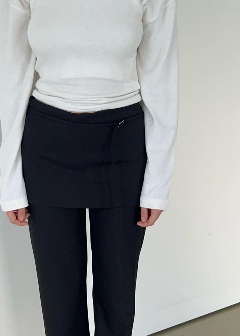 Another Avenue - Korean Women Fashion - #womensfashion - Pie Skirt Pants - 12