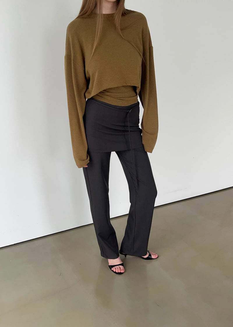 Another Avenue - Korean Women Fashion - #womensfashion - Pie Skirt Pants - 6