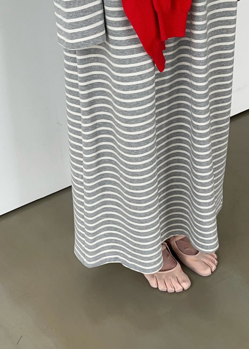 Another Avenue - Korean Women Fashion - #womensfashion - French Terry Long One-piece - 10