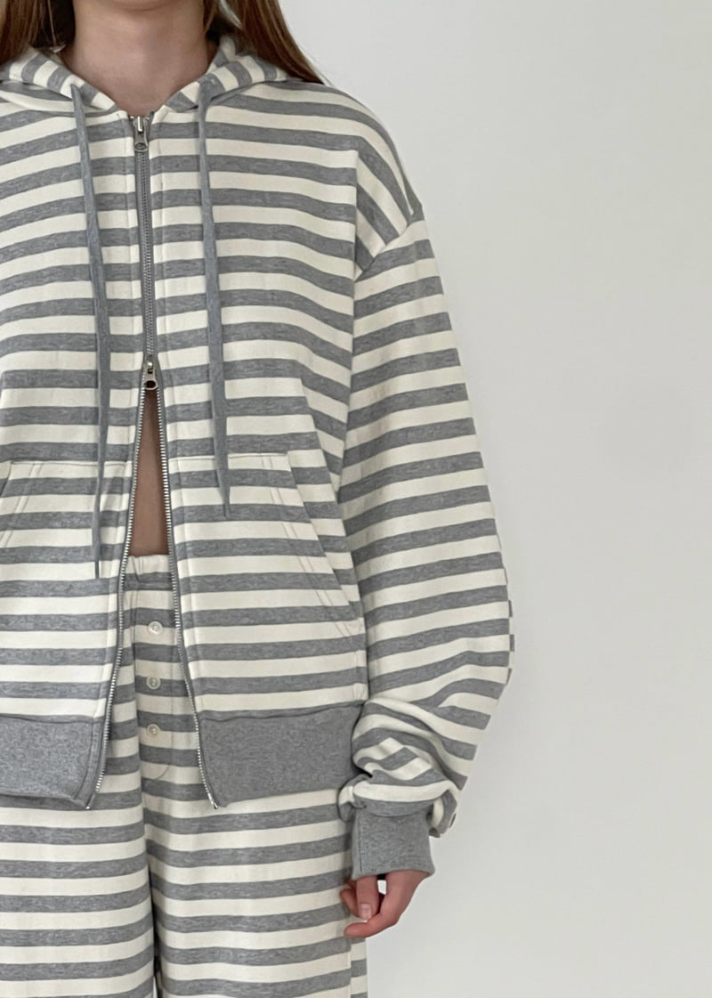Another Avenue - Korean Women Fashion - #womensfashion - Stripe Jacket - 6