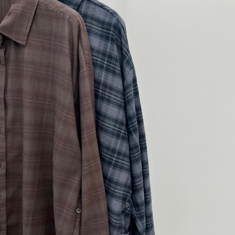 Another Avenue - Korean Women Fashion - #womensfashion - Check Wrap Shirt - 2