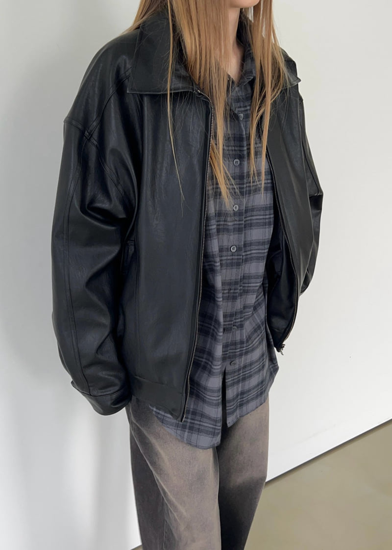 Another Avenue - Korean Women Fashion - #womensfashion - Check Wrap Shirt - 6