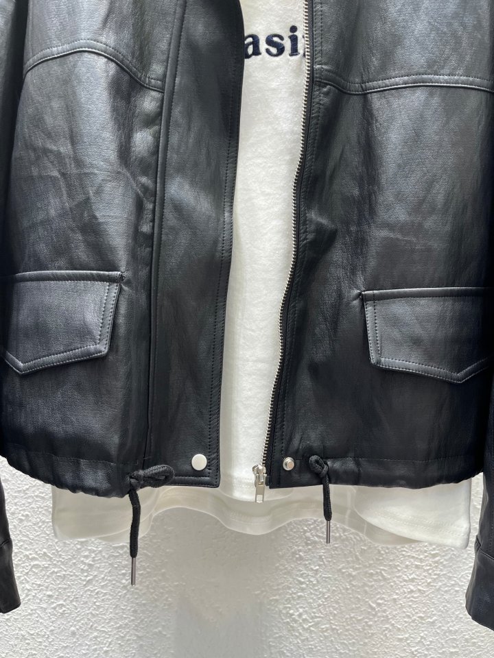 Another Plan - Korean Women Fashion - #momslook - Rider Jacket - 3