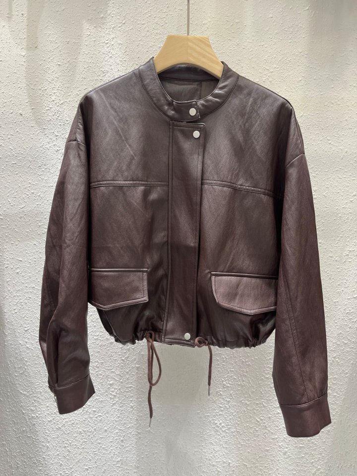 Another Plan - Korean Women Fashion - #momslook - Rider Jacket - 5