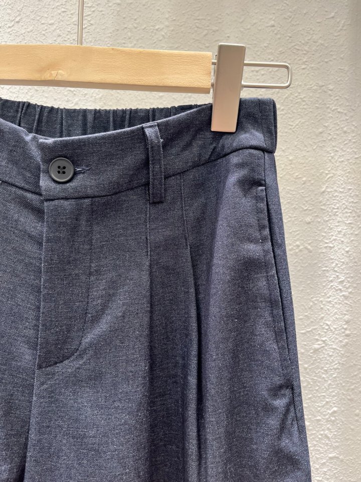 Another Plan - Korean Women Fashion - #momslook - Front Pleated Span Wide Jeans - 3
