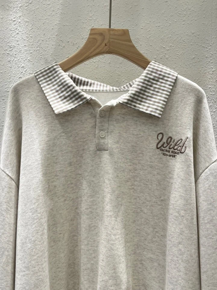 Another Plan - Korean Women Fashion - #momslook - Check Shirt Sweatshirt - 6