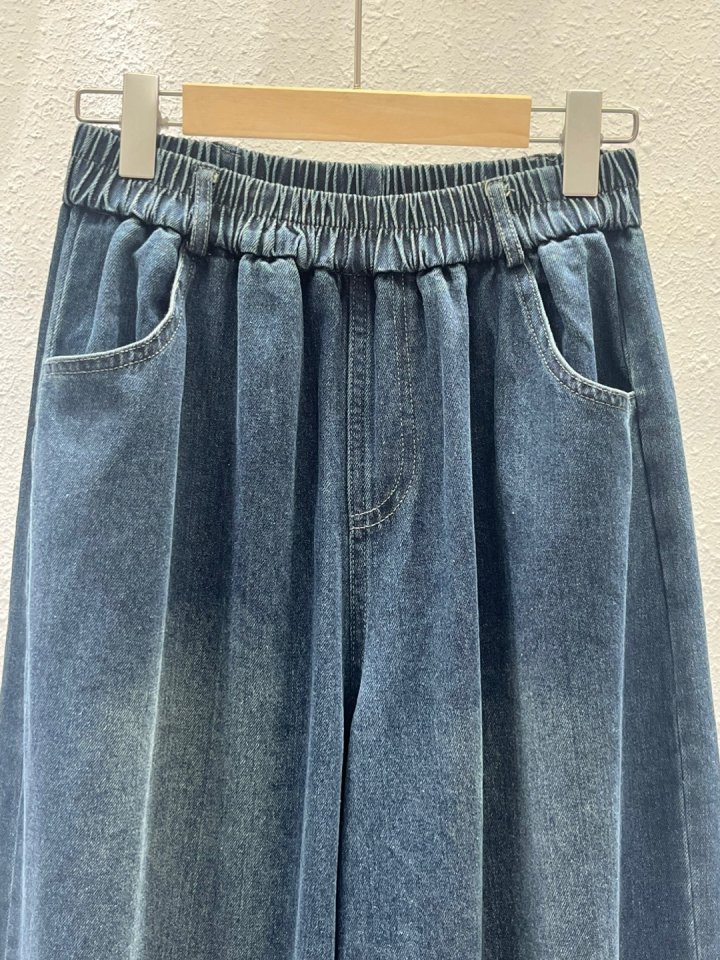 Another Plan - Korean Women Fashion - #momslook - Balloon Wide Jeans - 7