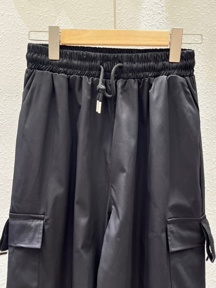 Another Plan - Korean Women Fashion - #momslook - Buckle Cargo 2-Way Pants - 10