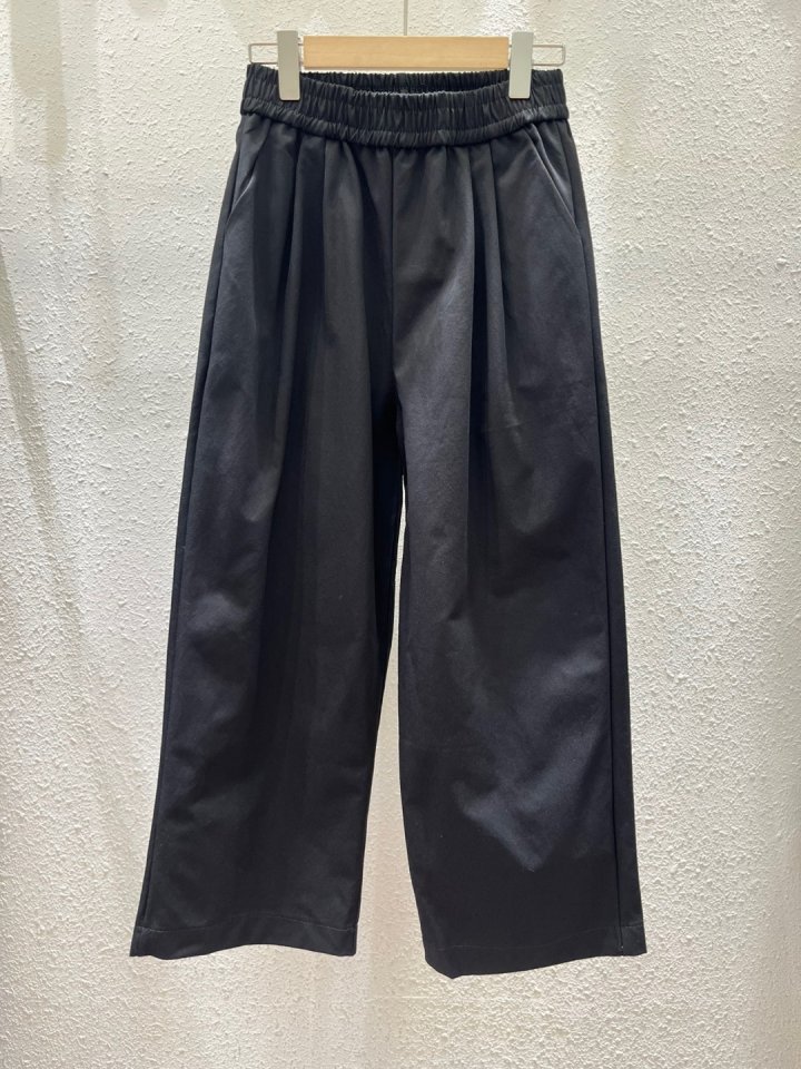 Another Plan - Korean Women Fashion - #momslook - Cotton Span Wide Pants - 12