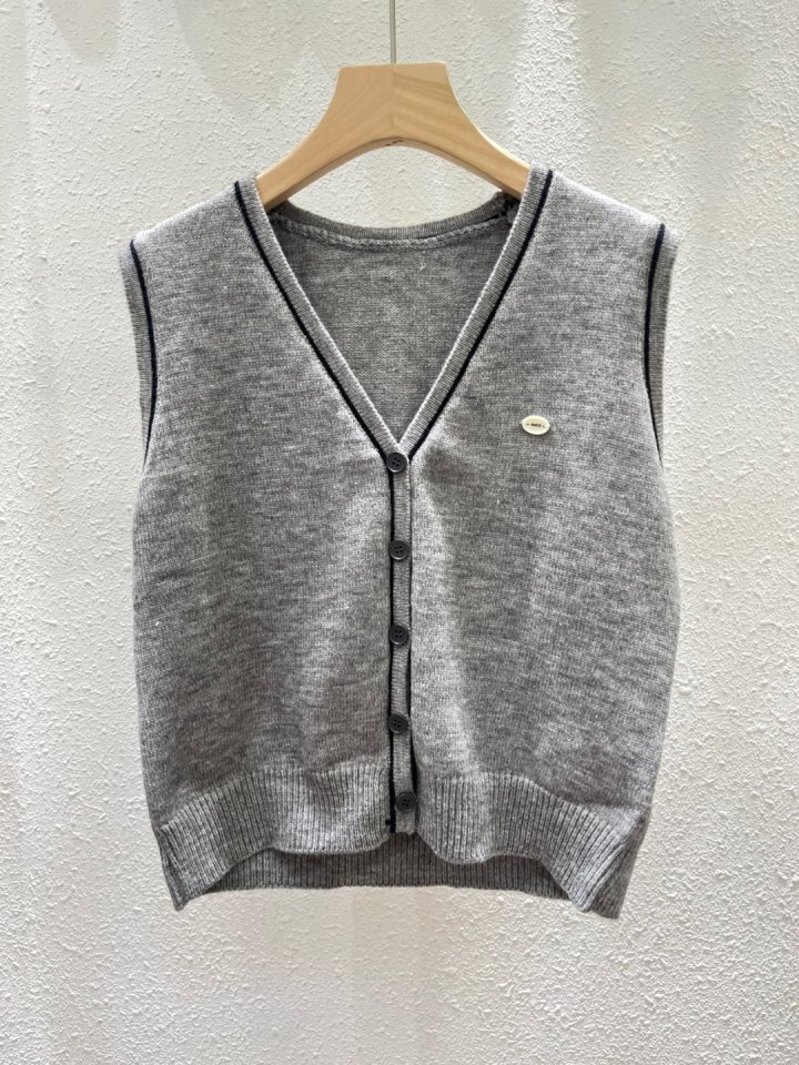 Another Plan - Korean Women Fashion - #momslook - OOTD Button Vest - 6
