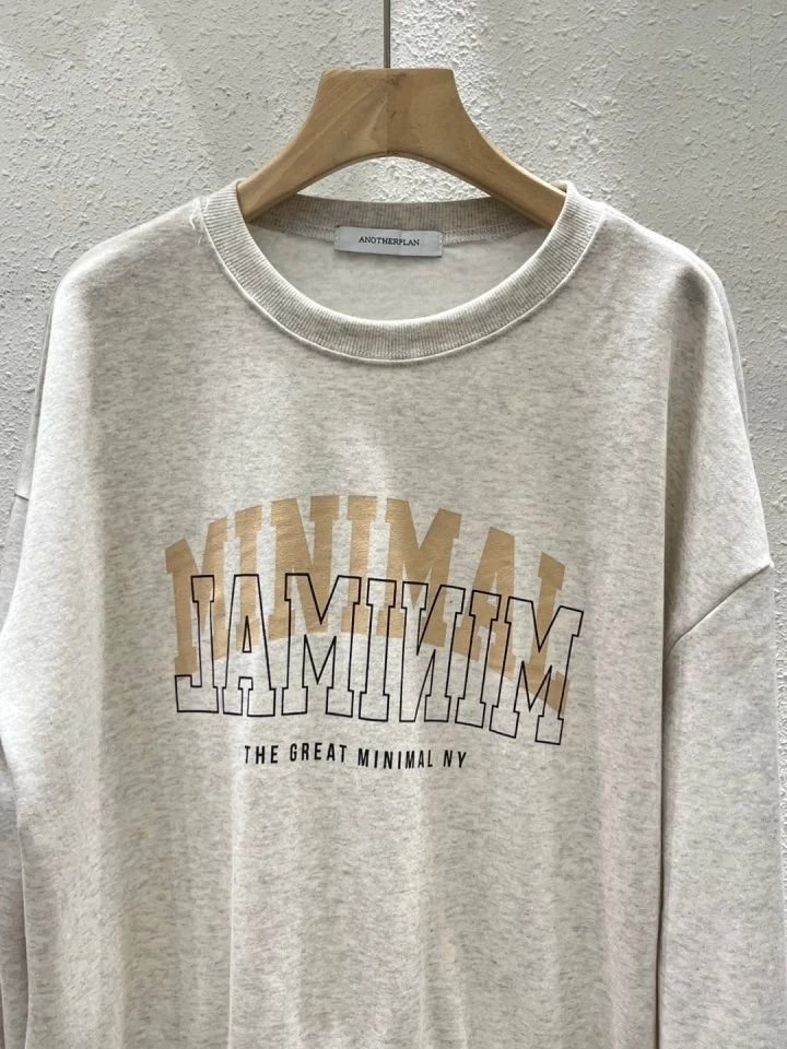 Another Plan - Korean Women Fashion - #momslook - Minimal Sweatshirt - 2