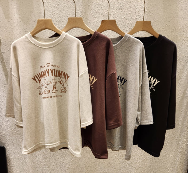Another Plan - Korean Women Fashion - #momslook - Yummy Yummy Tee