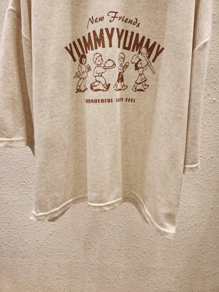Another Plan - Korean Women Fashion - #momslook - Yummy Yummy Tee - 10