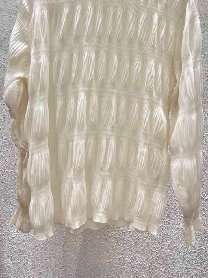 Another Plan - Korean Women Fashion - #romanticstyle - See-through LWave Turtleneck Tee - 5