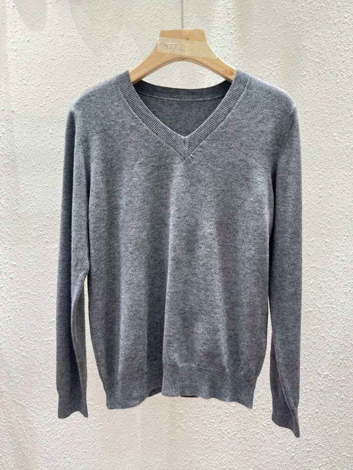 Another Plan - Korean Women Fashion - #shopsmall - Daily V-neck Knit - 8