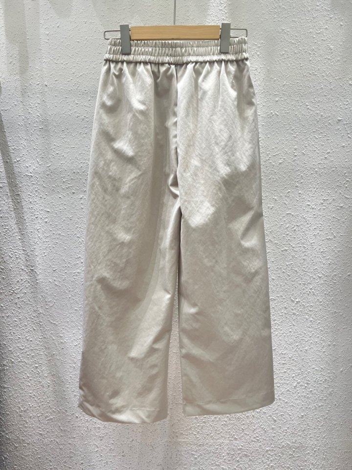 Another Plan - Korean Women Fashion - #shopsmall - Cotton Span Wide Pants - 5