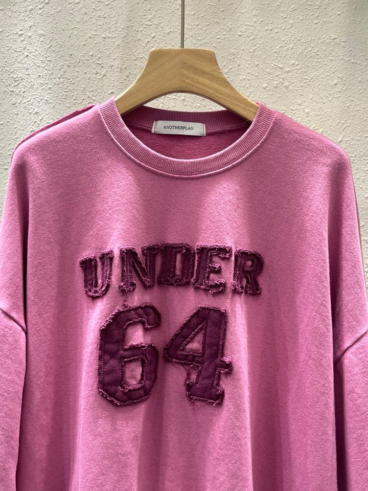 Another Plan - Korean Women Fashion - #vintagekidsstyle - Vintage Under Washing Sweatshirt - 2