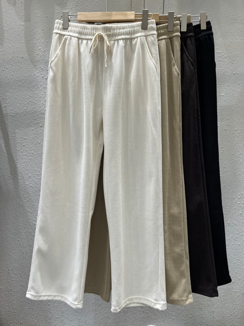 Another Plan - Korean Women Fashion - #womensfashion - Daily Corduroy Pants
