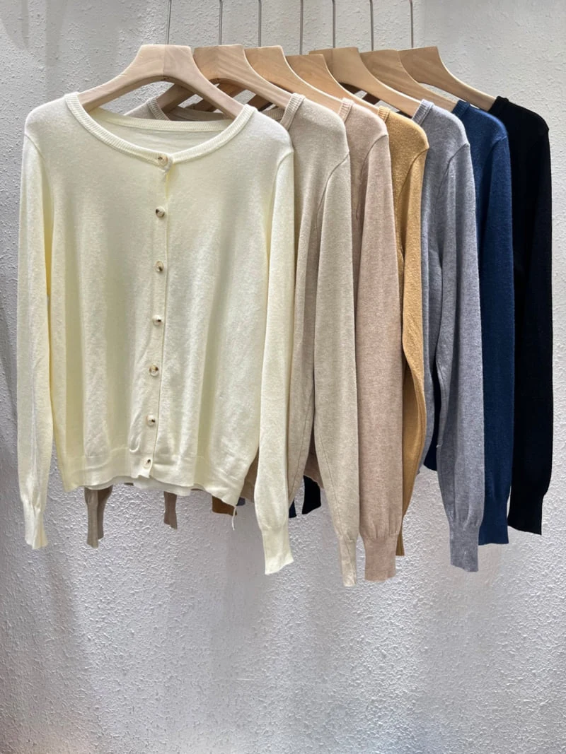 Another Plan - Korean Women Fashion - #womensfashion - Daily Round Knit Cardigan