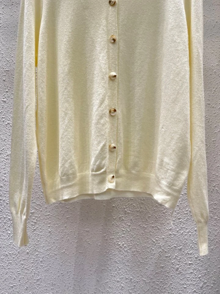 Another Plan - Korean Women Fashion - #womensfashion - Daily Round Knit Cardigan - 3