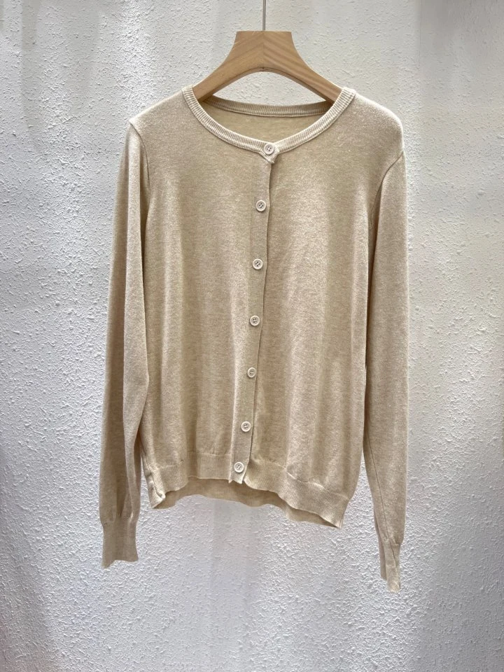 Another Plan - Korean Women Fashion - #womensfashion - Daily Round Knit Cardigan - 5