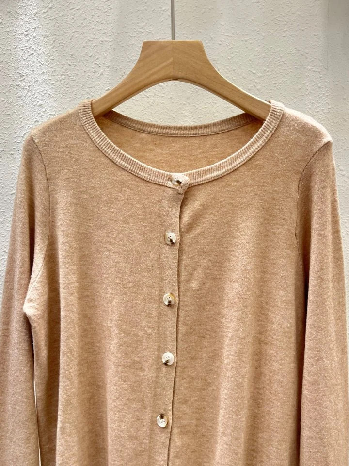 Another Plan - Korean Women Fashion - #womensfashion - Daily Round Knit Cardigan - 9