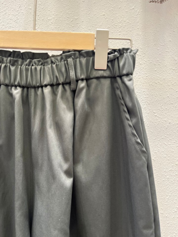 Another Plan - Korean Women Fashion - #womensfashion - Tuck Wide Pants - 3