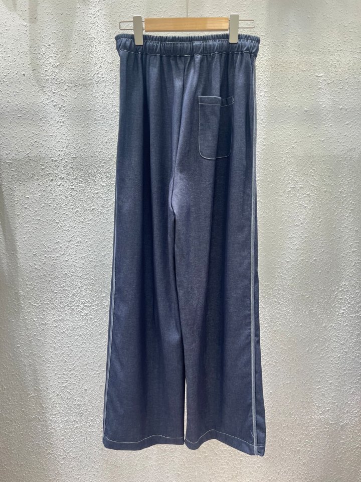 Another Plan - Korean Women Fashion - #momslook - High Waist Side Line Span Jeans - 4